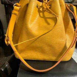 Louis Vuitton Mustard Yellow Shoulder Bag